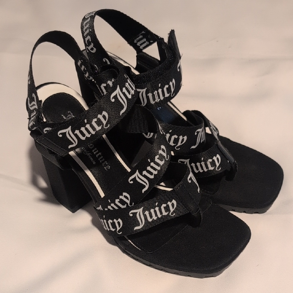 Juicy Couture Black Women's Block Heels
